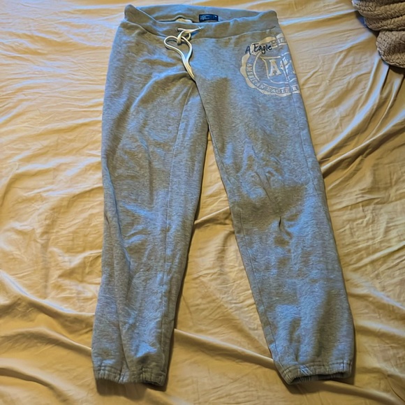 Grey American Eagle Sweatpants - Picture 1 of 1